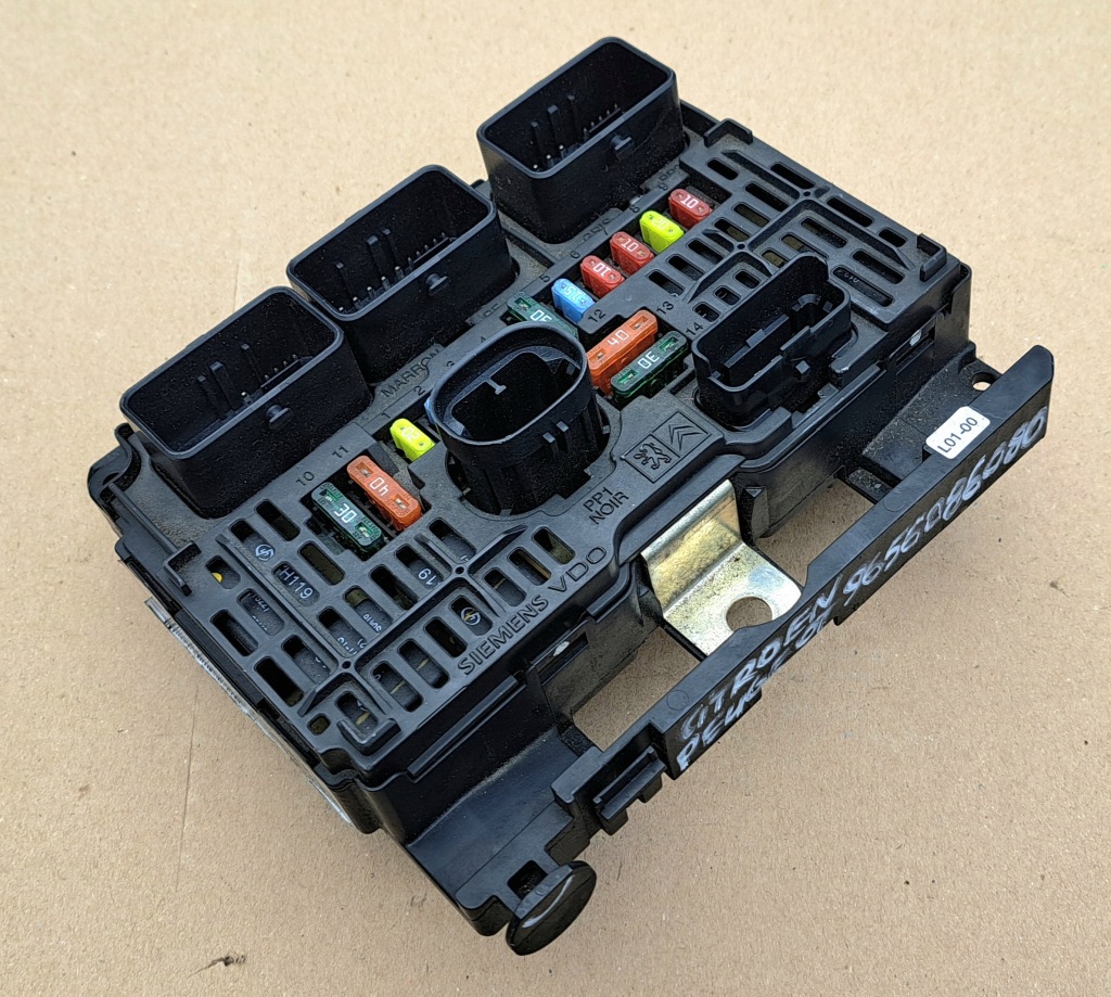 фото №1, Citroen peugeot модуль bsm l01 9656086080