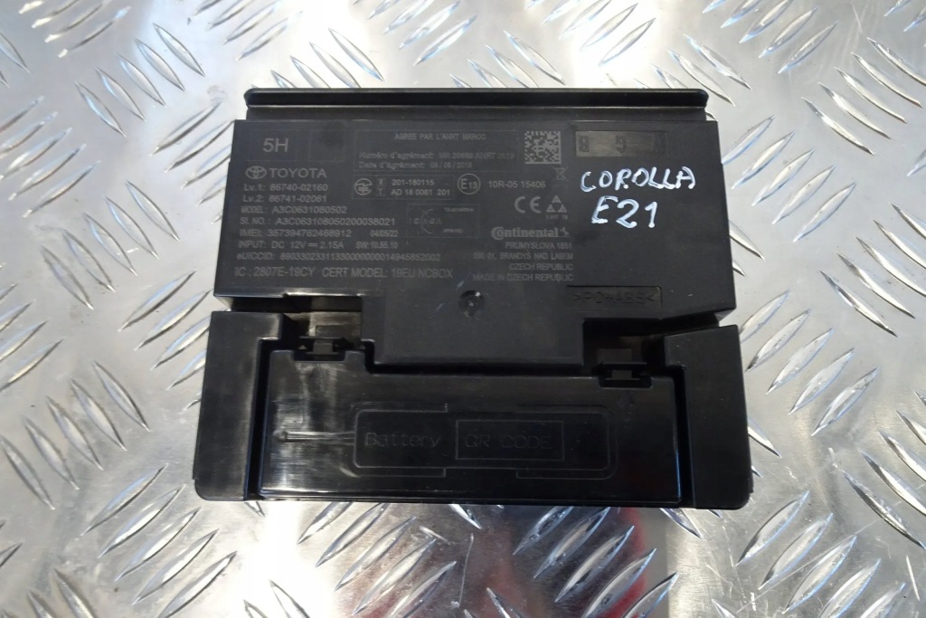 фото №3, Toyota corolla e21 sedan модуль безпеки 22-
