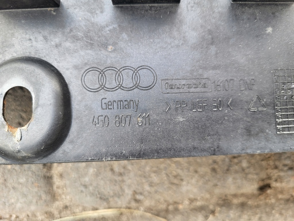 фото №6, Защита бампера плита pod бампер audi a6 c7 оригинальная