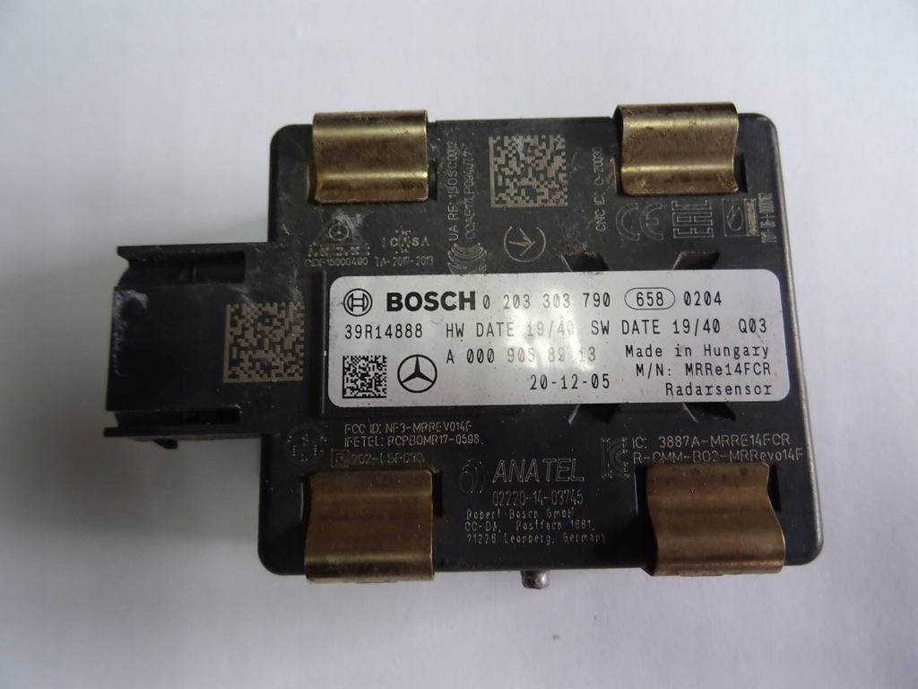 фото №1, Mercedes-benz модуль радар датчик distronic a0009058913