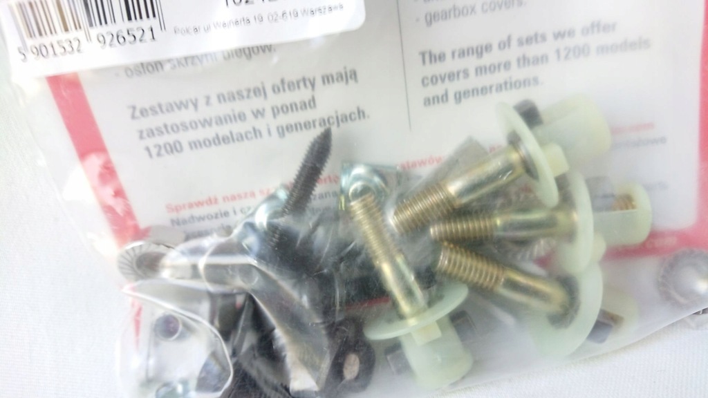 фото №9, Набір кліпси захист двигуна renault master iii 2010 - opel movano b