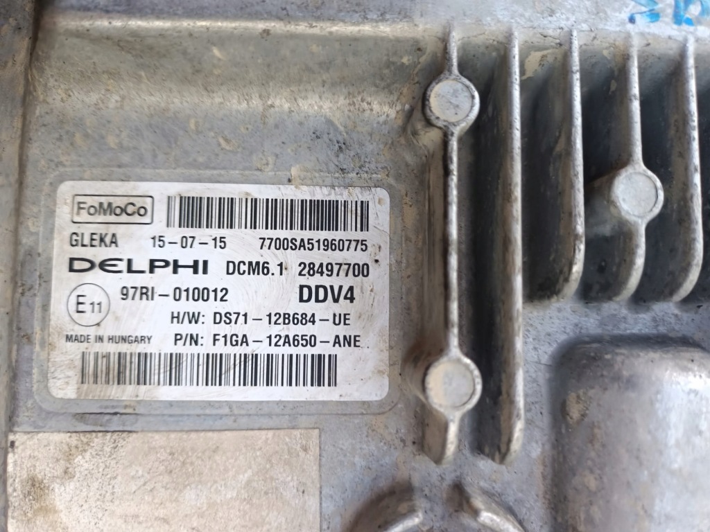 фото №1, Бортовий комп'ютер delphi ford 2.0 tdci