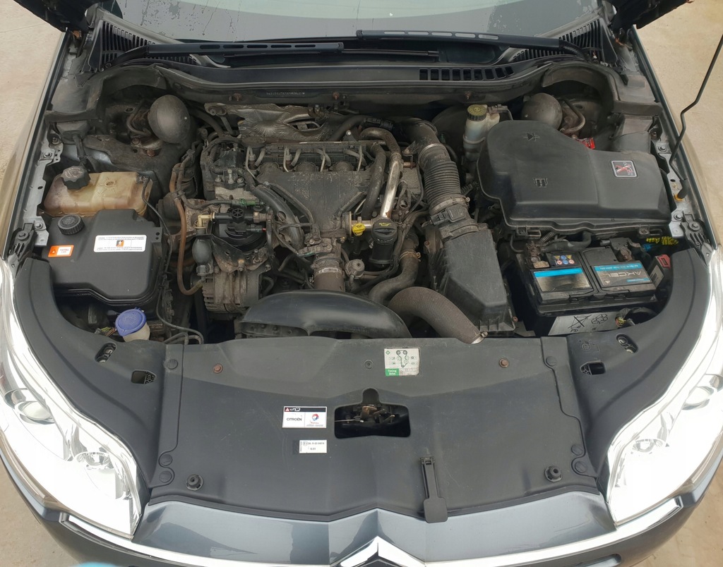фото №1, Двигатель citroen c5 ii 2.0 hdi rhr 136 km комплект