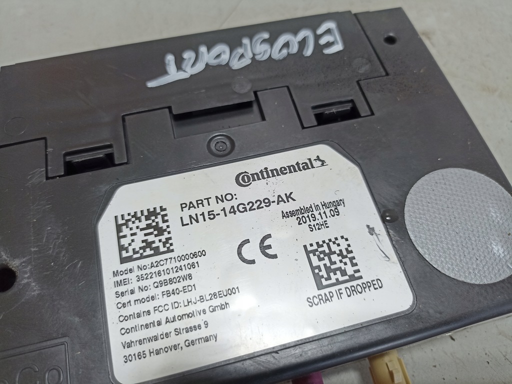 фото №3, Ford ecosport lift модуль интерфейс bluetooth