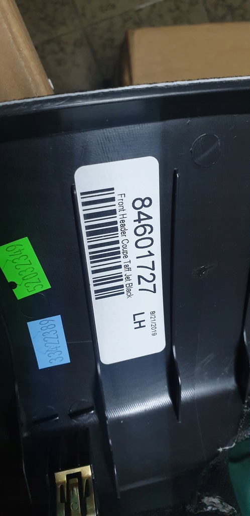 фото №6, Corvette c7 потолок перед czarna targa 84601727