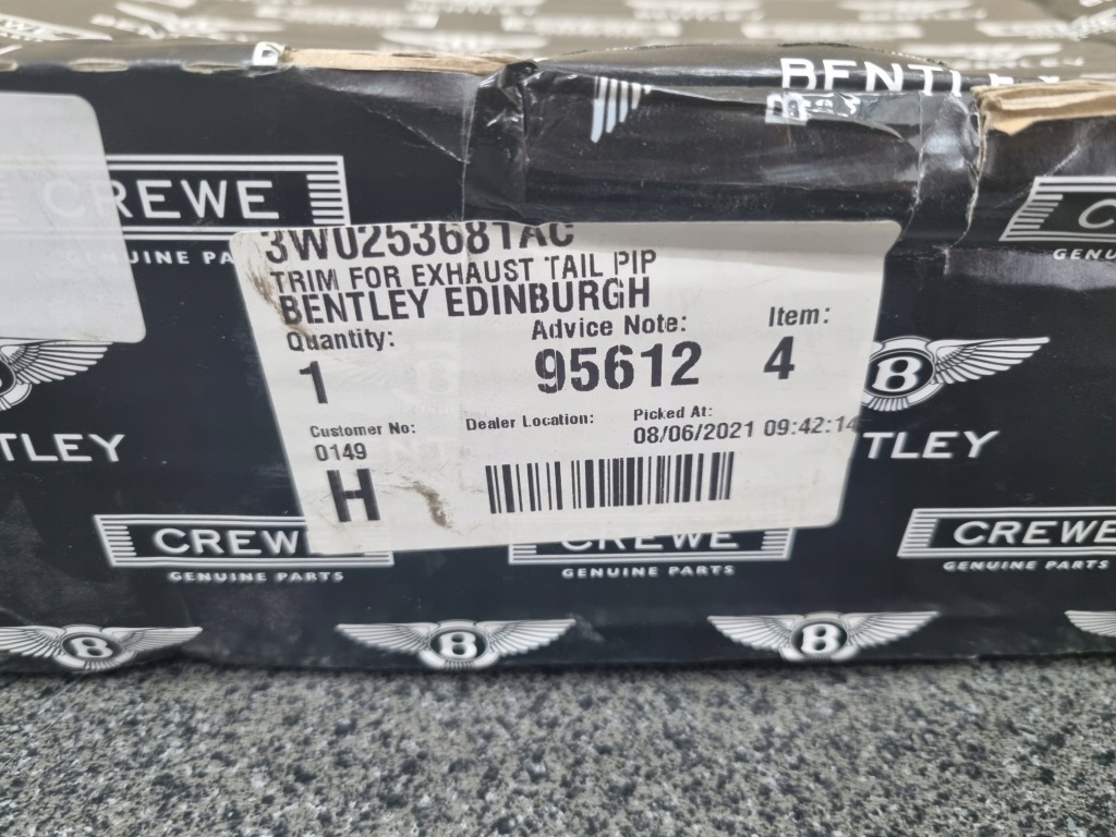 фото №4, Bentley continental gt gtc наконечник выхлоп