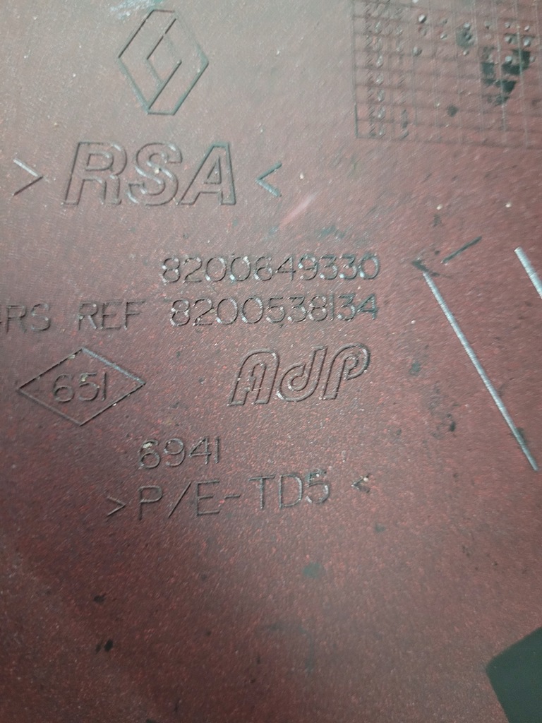 фото №13, Renault twingo ii бампер задняя задний 8200649330