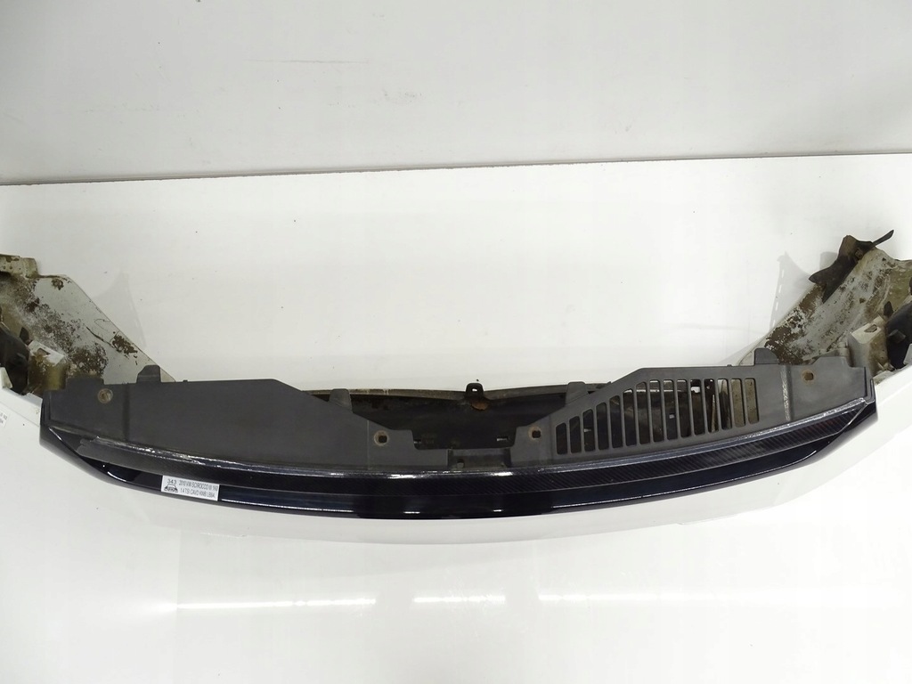 фото №10, Kpl бампер перед передний + решётка радиатора vw scirocco iii 1k8 2008-2014r белый lb9a