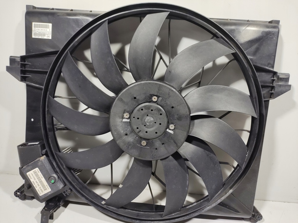 фото №14, Mercedes ml w164 3.0 вентилятор радіатора