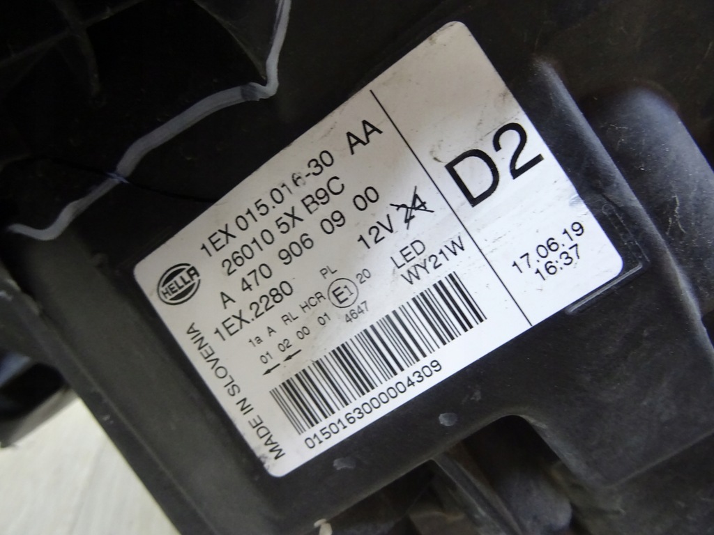 фото №12, Лампа правая full led x-klasa x470 a4709060900