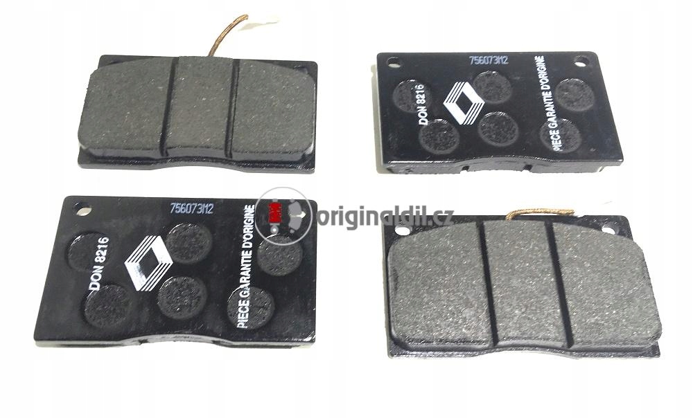 фото №1, Renault master i набір гальмівних колодок гальмівних перед original 7701203071