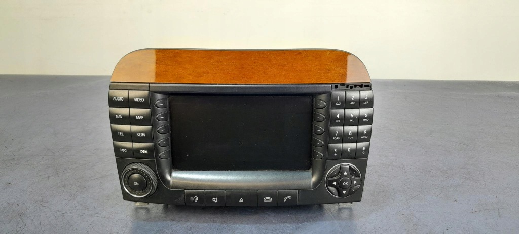 фото №1, Mercedes s w220 lift радіо навігація a2208274142