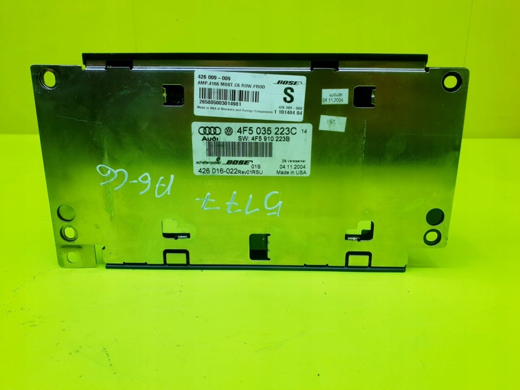 Підсилювач динаміків audi a6 c6 bose Зі Шроту
