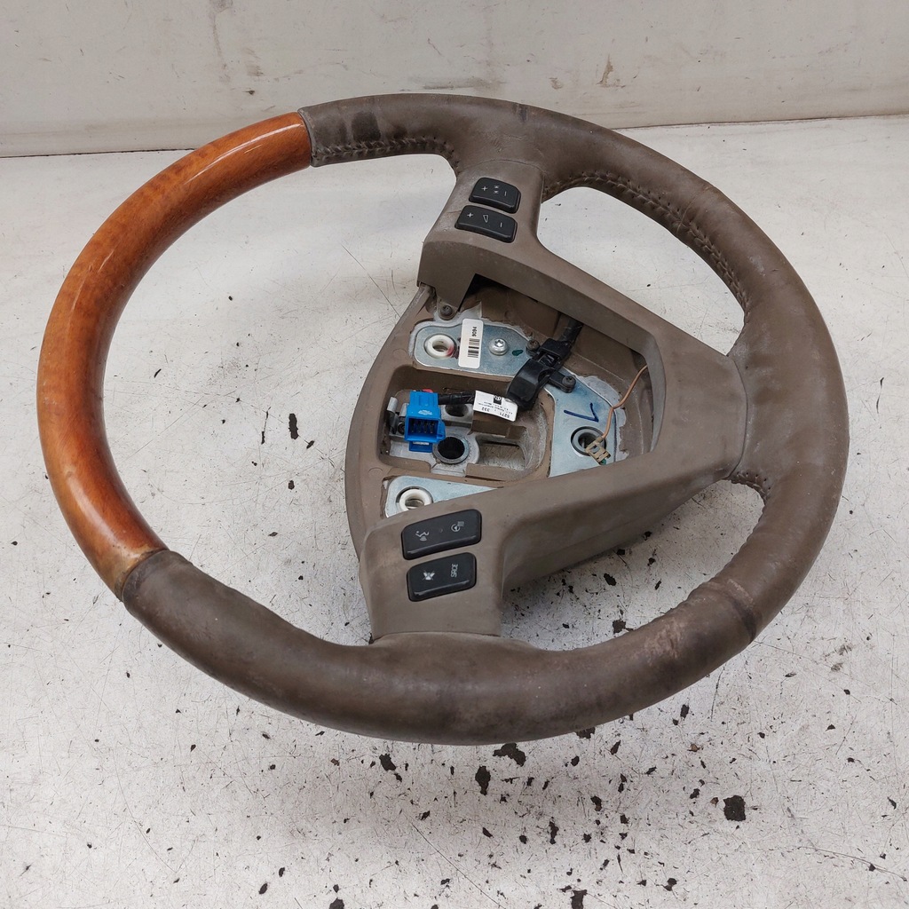 фото №7, Cadillac sts воздуховод кожа drewno + подушка водителя подушка безопасности