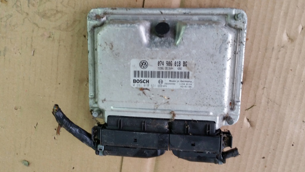 фото №1, Vw transporter t4 2.5 бортовий комп'ютер двигуна 074906018bg