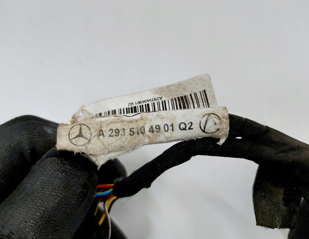 фото №8, Mercedes eqc n293 w293 21r. жгут электропроводка бампера pdc задняя a2935404901