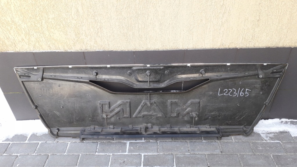 Man tgx капот решітка радіатора решітка радіатора хром 81611506070 cała Недорого