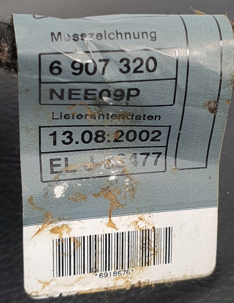 фото №11, Підлокітник задня бардачок сидіння bmw 7 e65 6907320