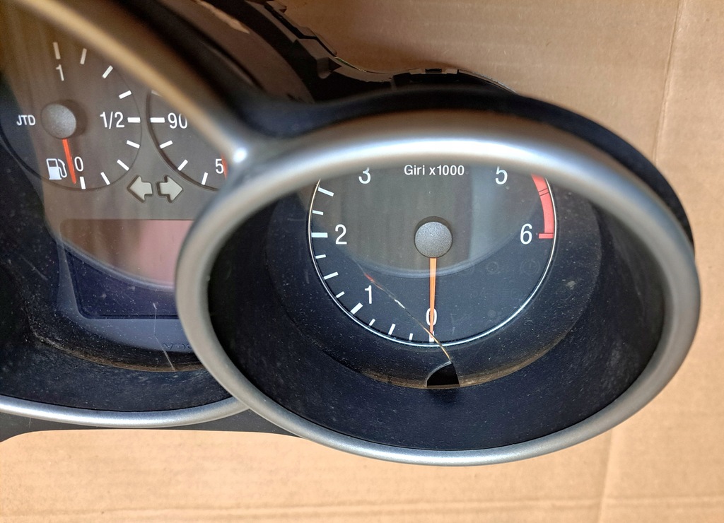 фото №11, Alfa romeo 147 1.9 jtd счетчик приборы 735290181, 110008953007