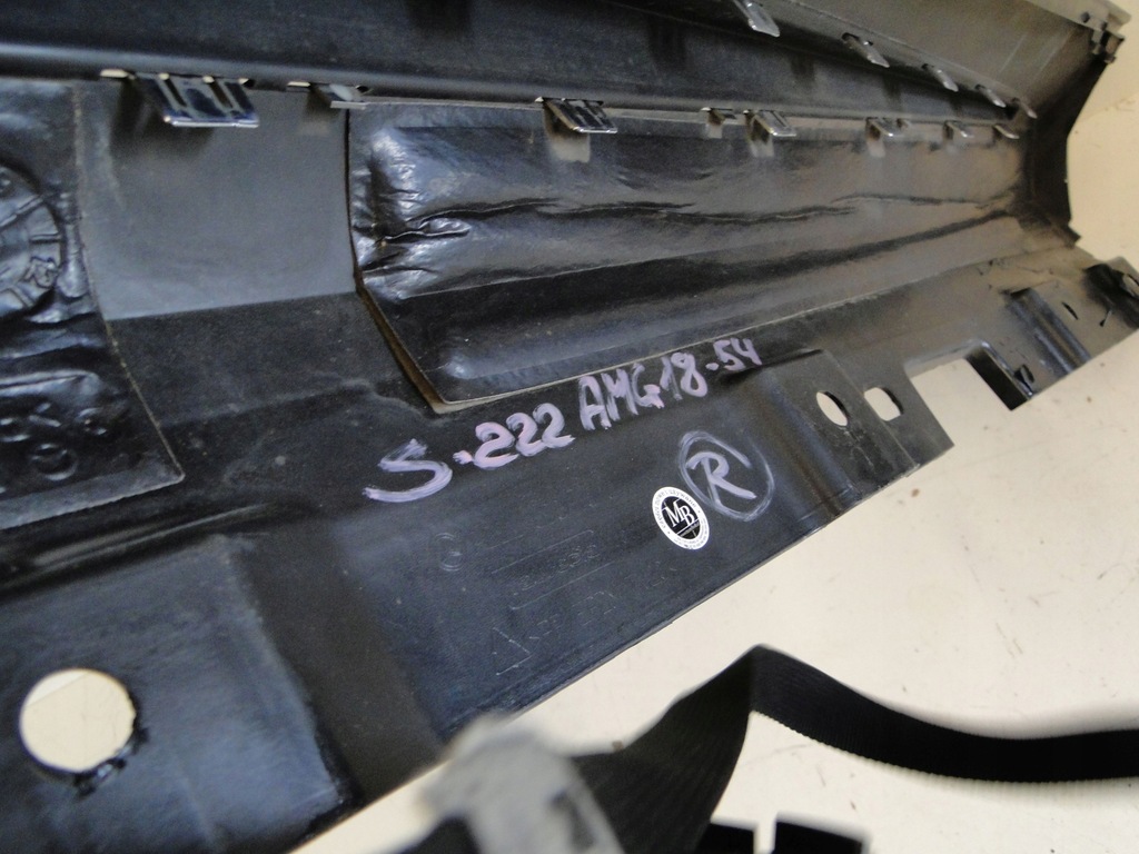 фото №15, Mercedes s w222 222 long 63 amg молдинг поріг поріг права