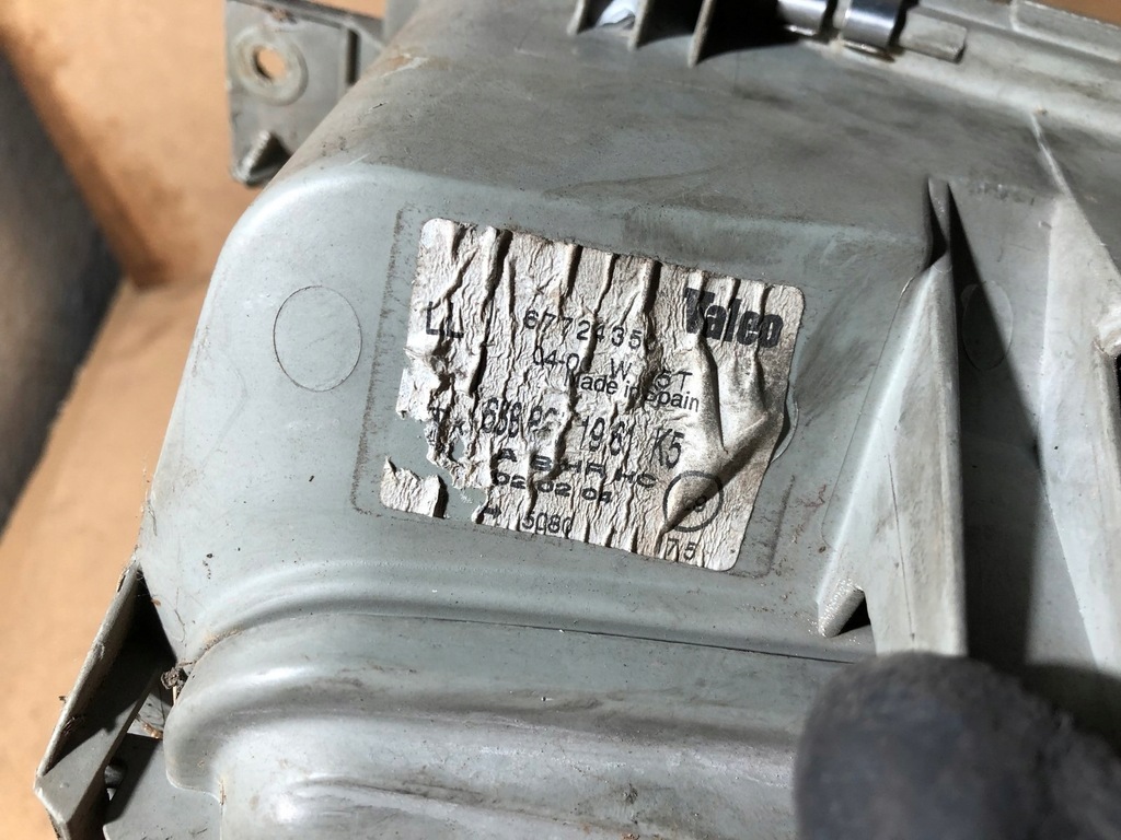 фото №7, Лампа левая перед mercedes vito 638 6388201961