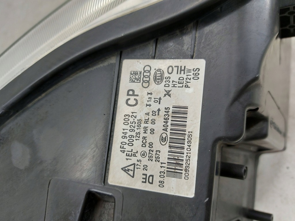 Купити Audi a6 c6 4f рестайлінг  08-11 ксенон led ліва фара передня перед фара