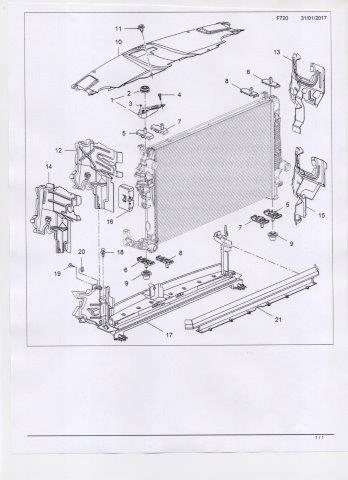 фото №4, Opel insignia b направляющая воздуха нижняя