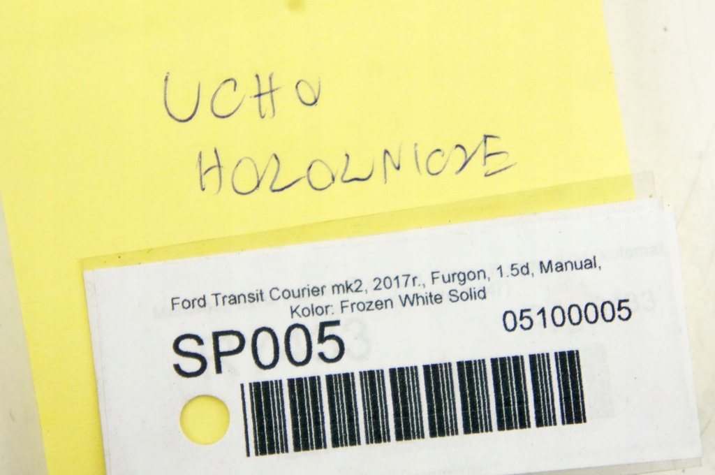 фото №5, Sp005 ford transit courier mk2 вушко зачіп hak буксирувальний