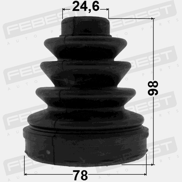 фото №12, Febest 1415-act набір захист, система кермовий