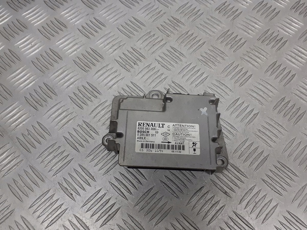 фото №1, Модуль датчик подушка безопасности renault clio iii 8200563369