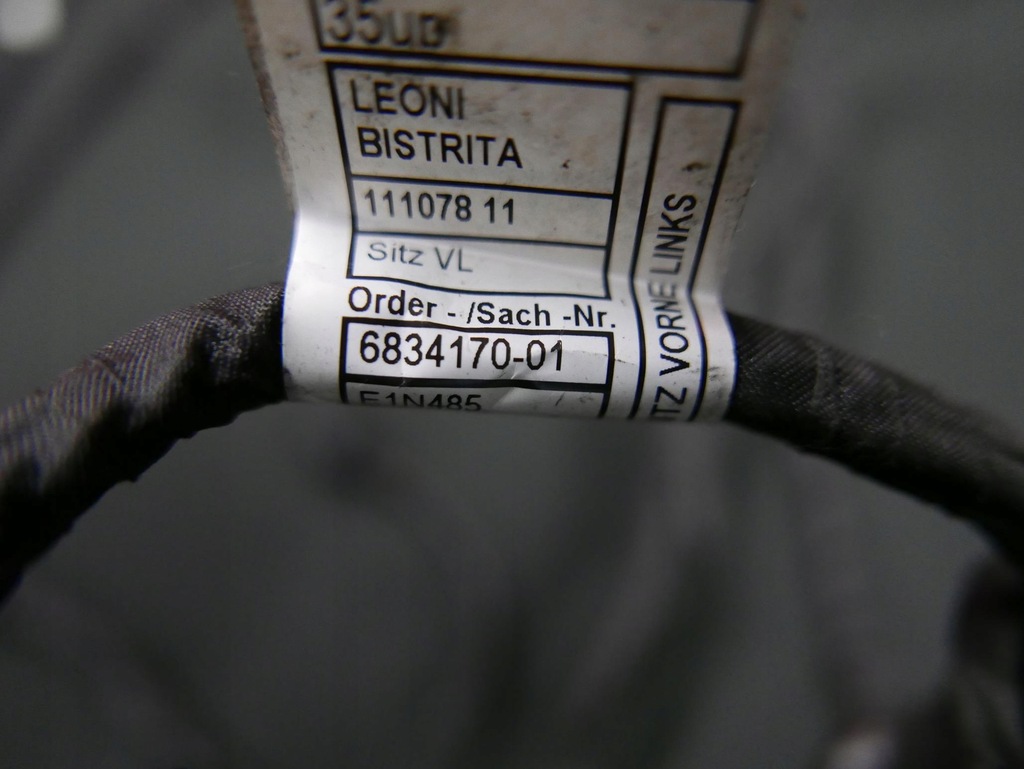 фото №7, Bmw g30 джгут електропроводка сидіння lewego 6834170