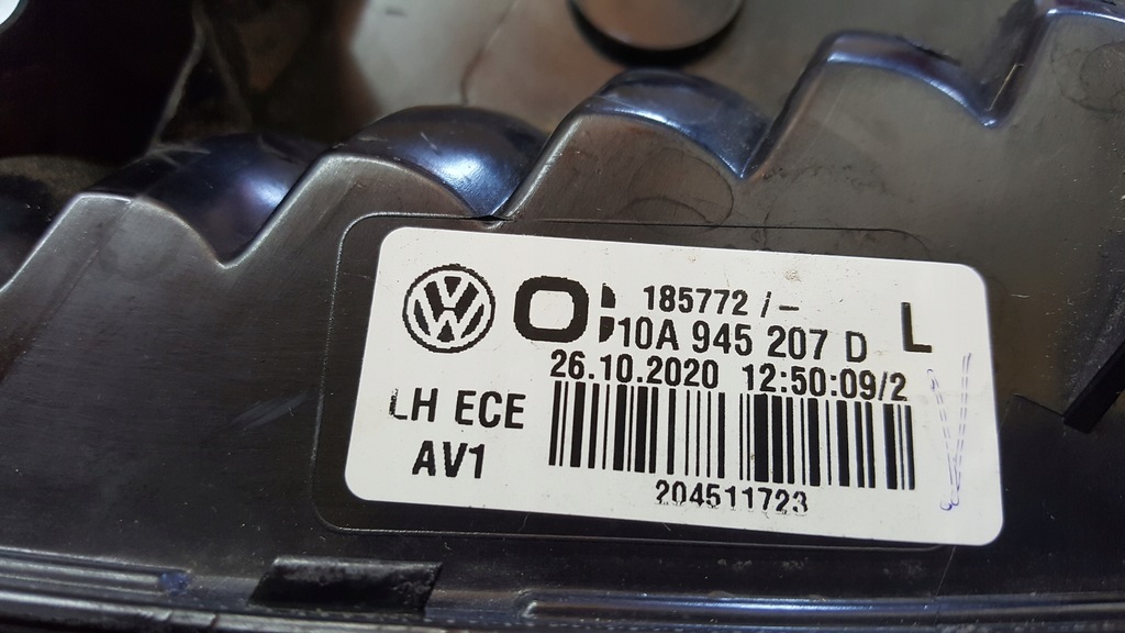 фото №12, Лампа led лівий задня vw id.3 10a945207d демонтаж