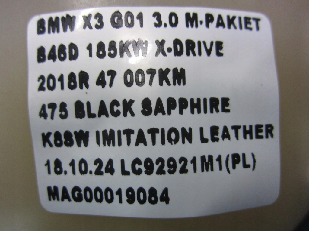 фото №9, Bmw x3 g01 m f97 x4 g0 бачок расширительный бак 8742660 17138742660