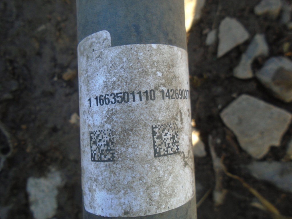 фото №2, Mercedes w166 ml gle приводной вал задняя левая правая 60tys