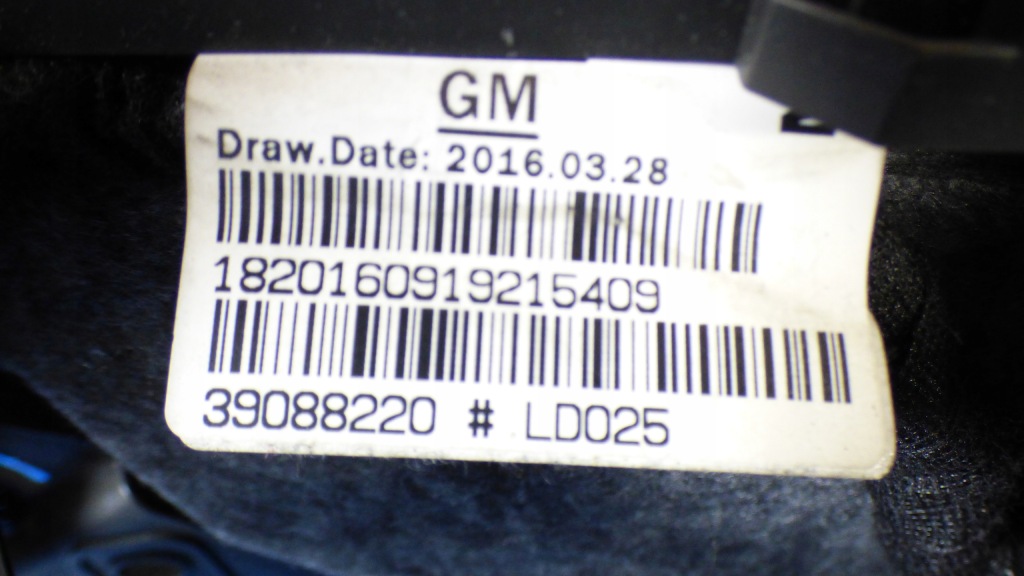 фото №7, Тунель середній europa 13412338 opel astra k v