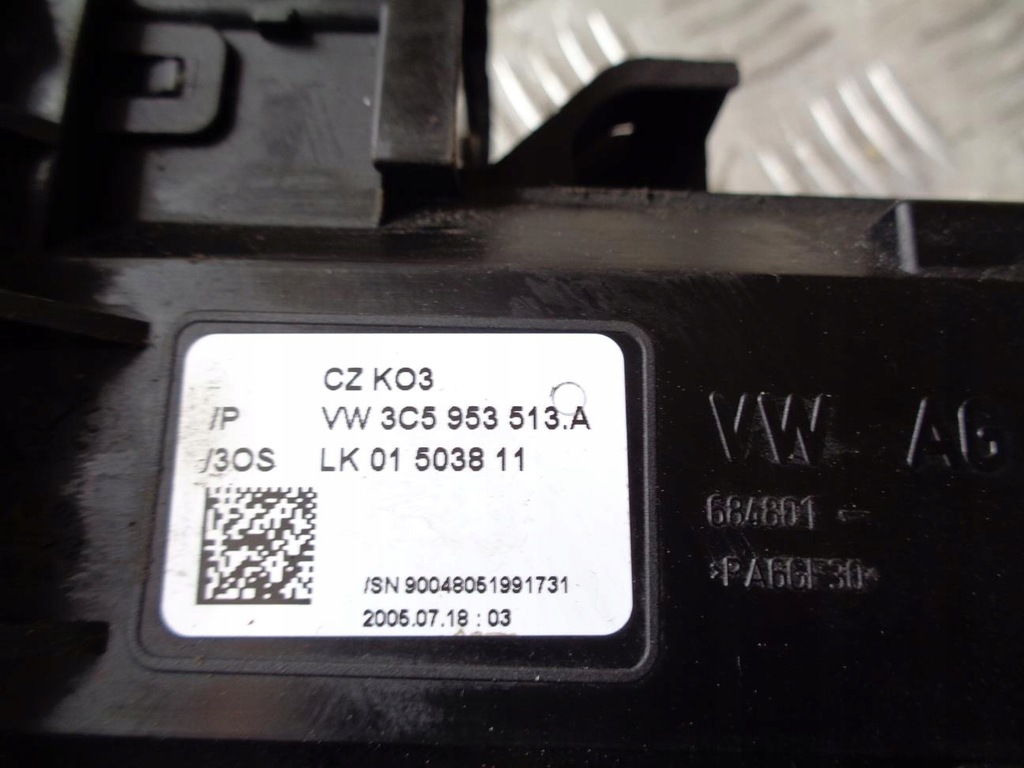 фото №9, Перемикач комбінований перемикач підрульовий vw passat b6 5- golf v