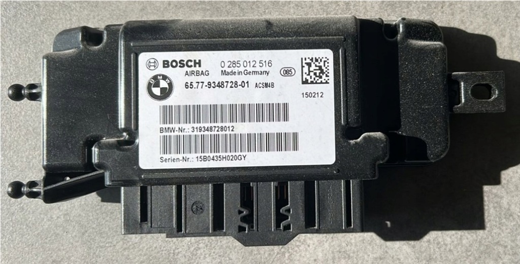 фото №1, Bmw f22 f23 f30 f34 блок керування модуль подушка безпеки acc