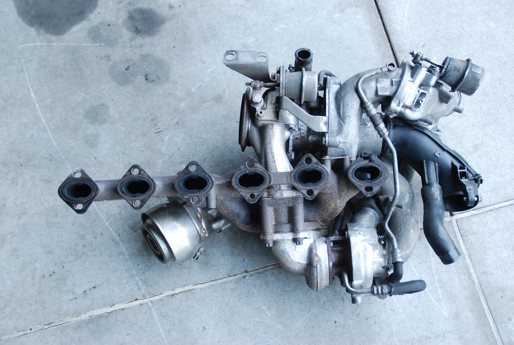 фото №8, Турбина би-турбо 7796355 7802587 bmw 6 e63 e64 635d 3.0d m57 286km 09r