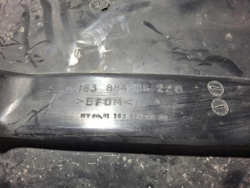 фото №8, Mercedes w163 ml подкрылок правый перед 1638840822