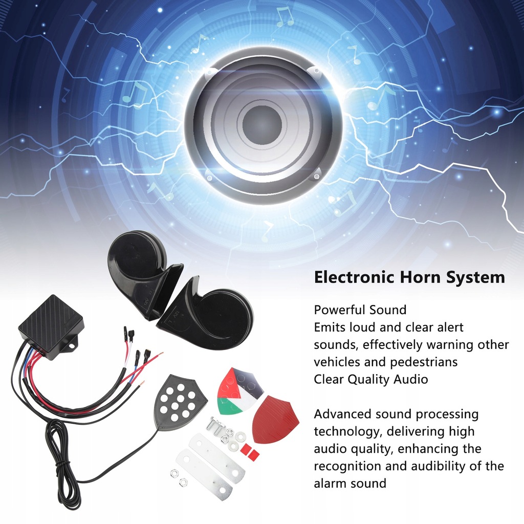 фото №8, Електронний система сигнал 12v 150db звук