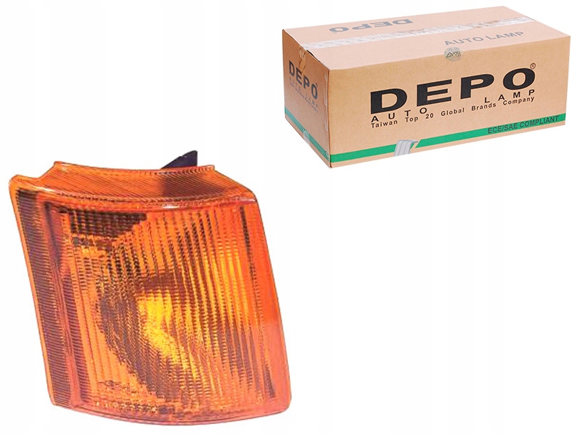 фото №1, Лампа поворотник оранжевый ford transit i