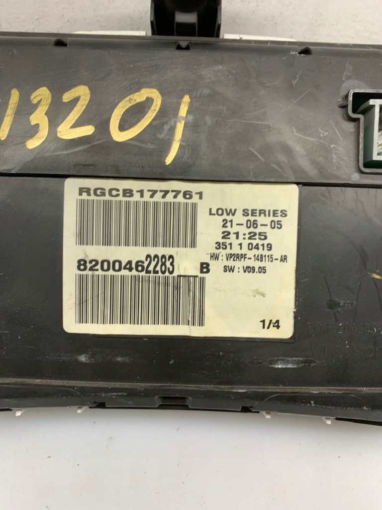 фото №5, Лічильник прилади renault 8200462283