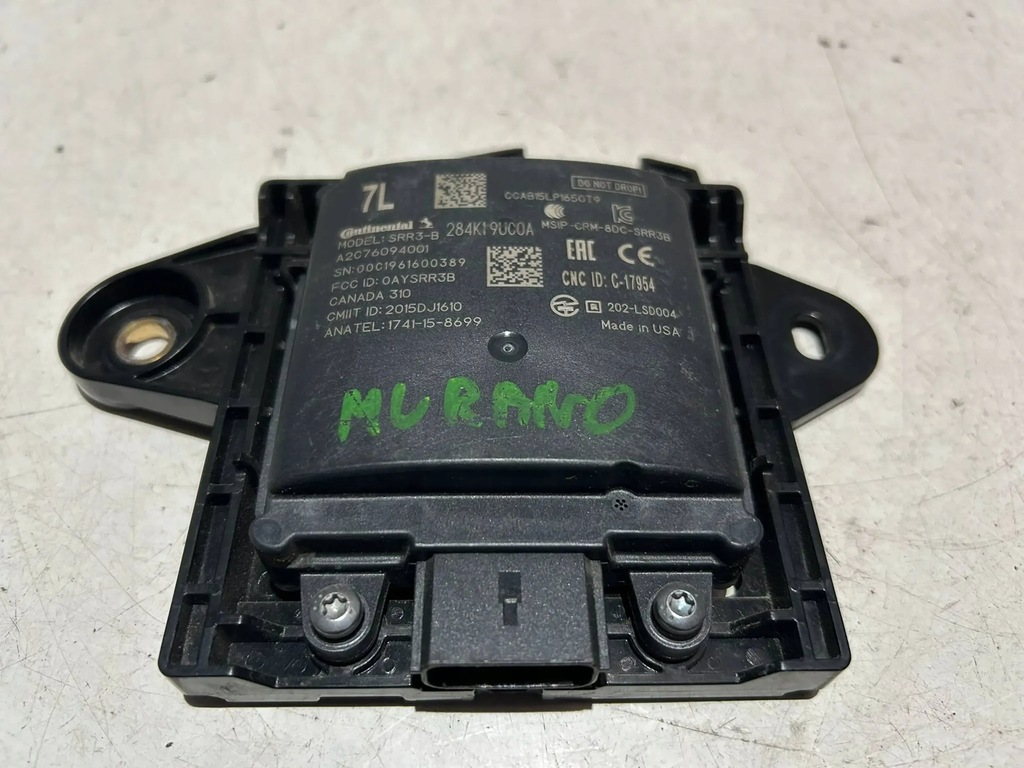 фото №1, Радар nissan murano z52