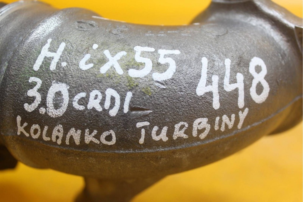 фото №8, Колено соединитель турбины hyundai ix55 3.0 crdi nr448