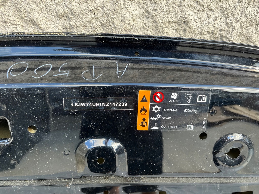 фото №3, Mg zs lift капот