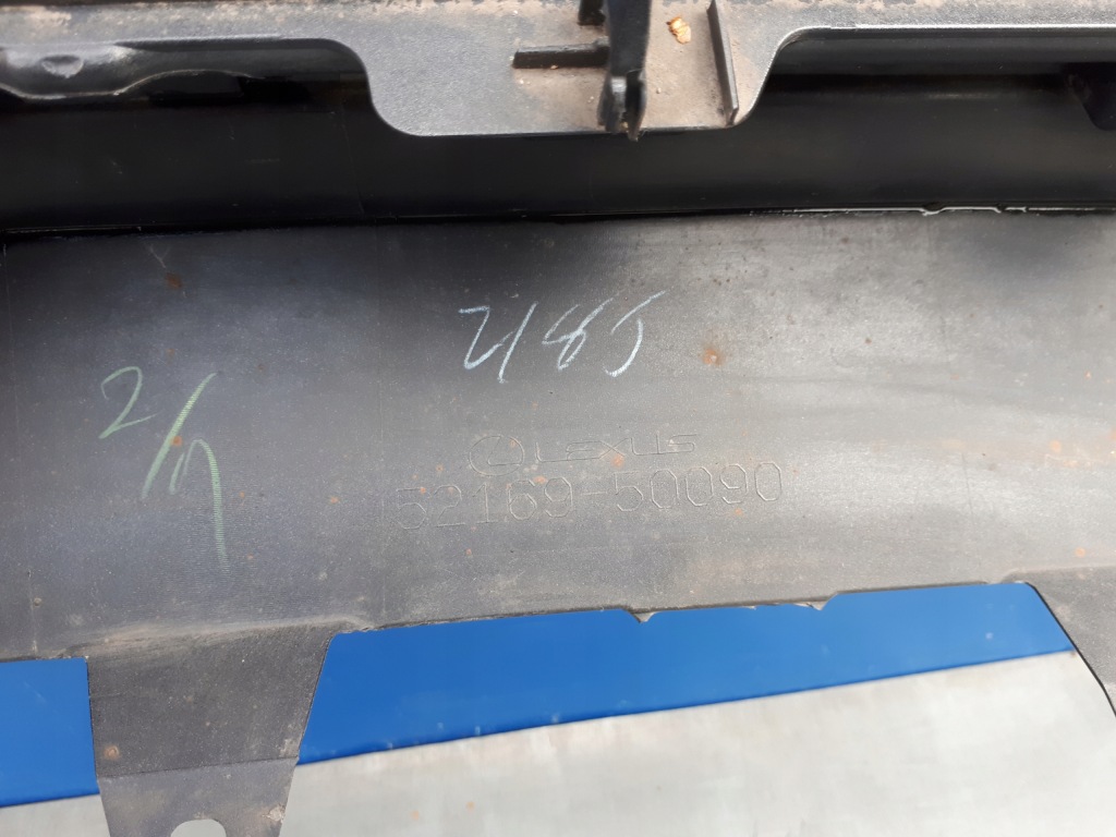 Lexus ls500h 2017-2020 спойлер накладка бампера Оригінал