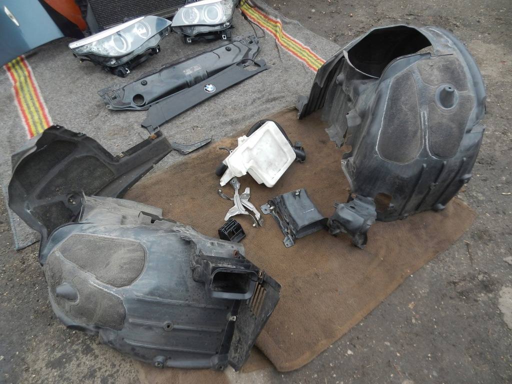 фото №16, Kompletny перед капот лампи bmw 5 e60 e61