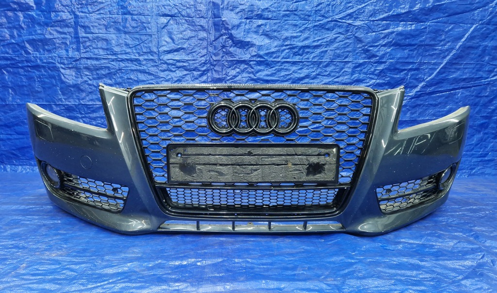 фото №8, Audi a5 kompletny перед бампер капот крила підсилювач радіатор lz7h
