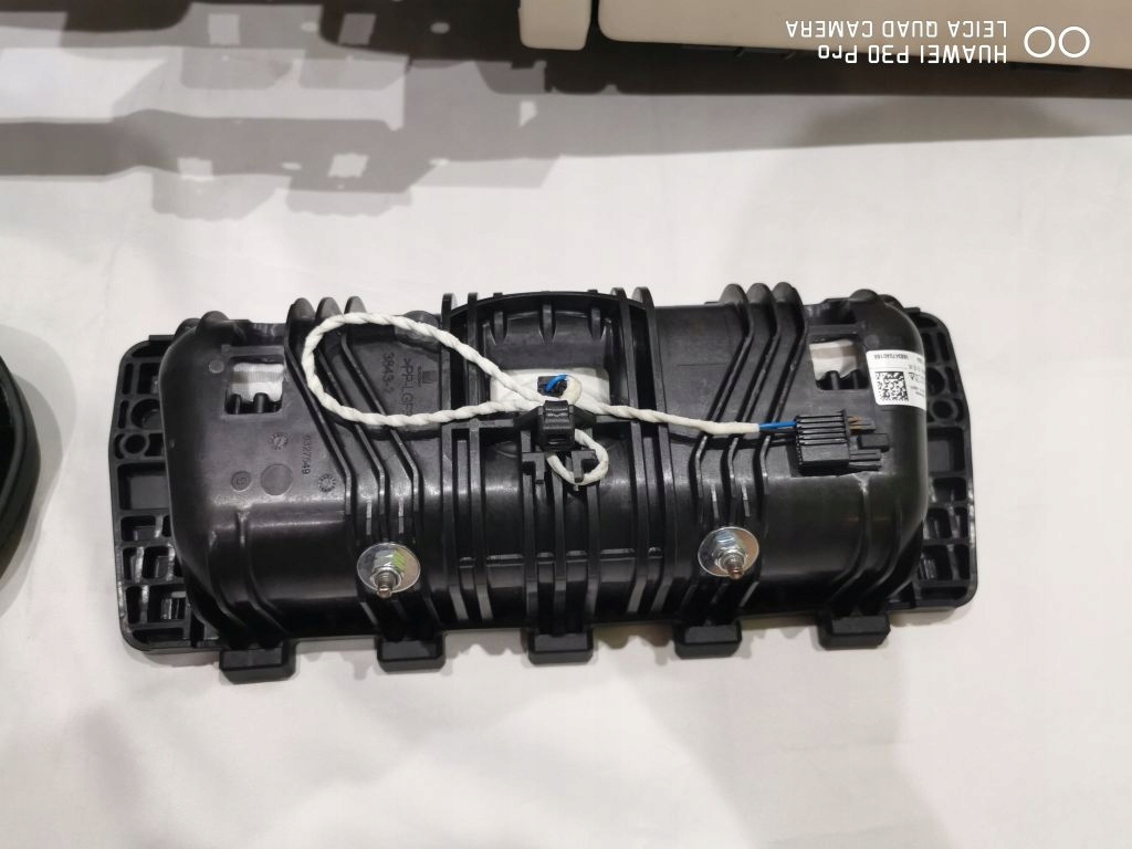 фото №10, Bmw 8 g14 g15 g16 панель приладів приладова консоль + 2 подушка безпеки dół бежевий