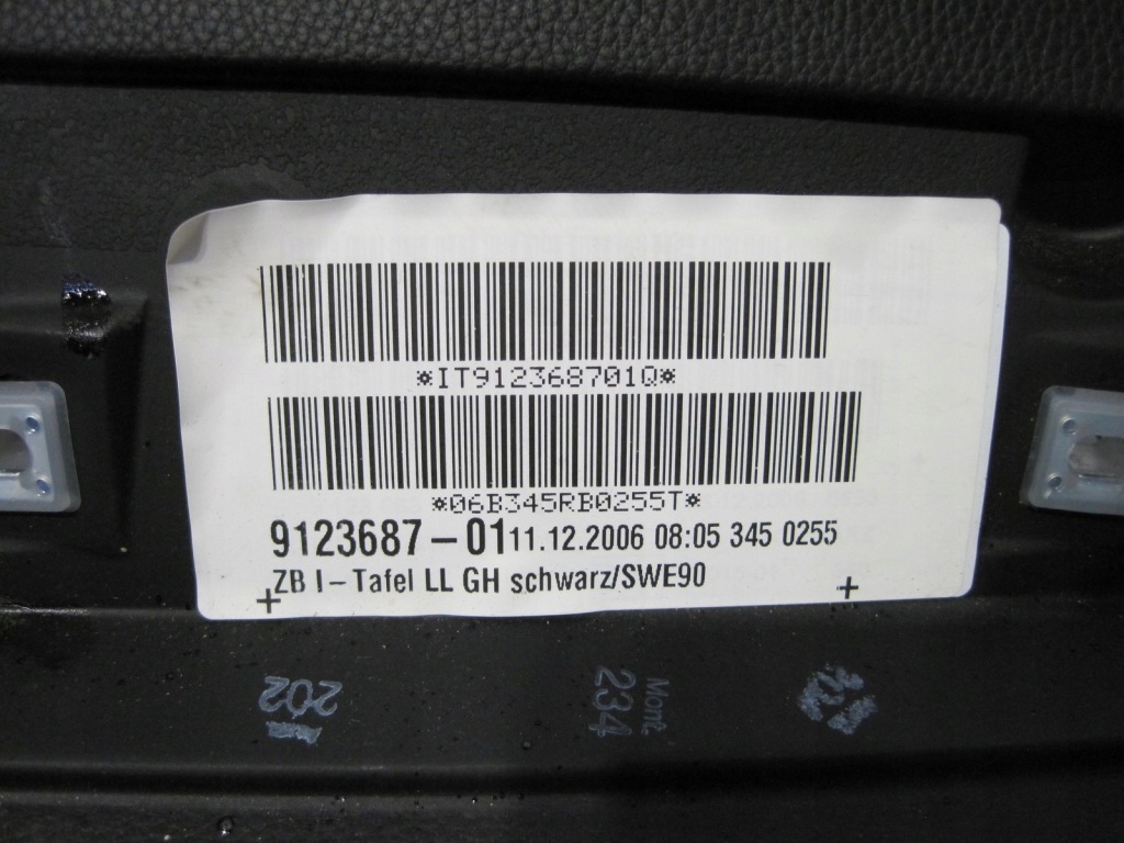 Панель приладів панель  pulpit bmw 5 e60 чашки запуск Недорого